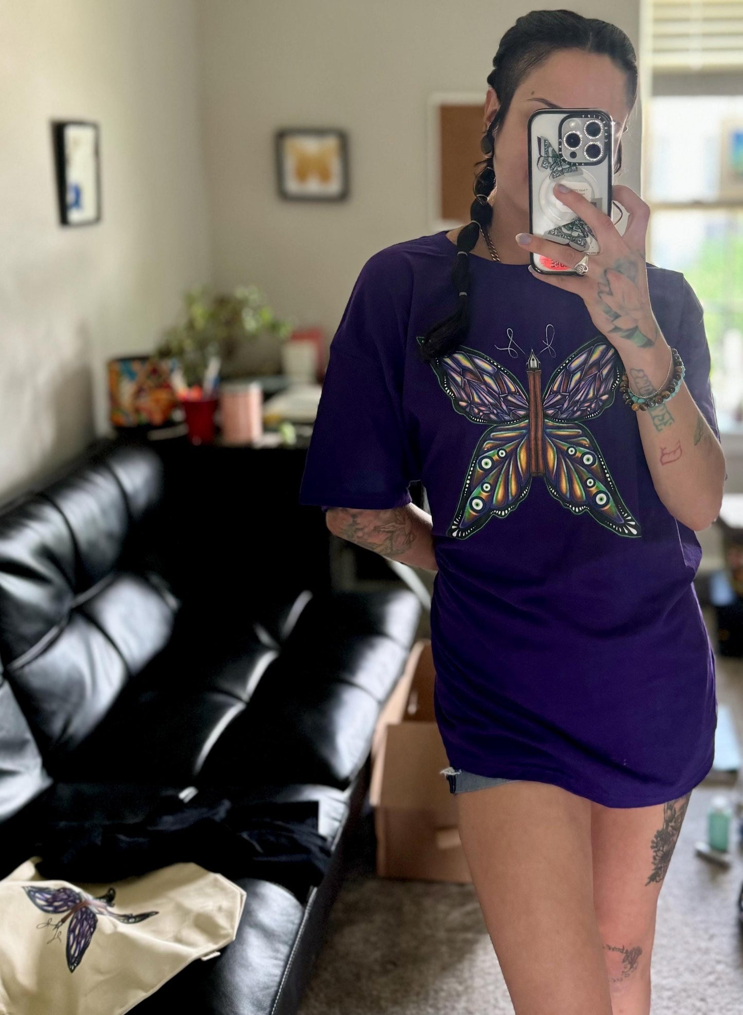 butterfly classic tee // Jessa Leigh Poetry