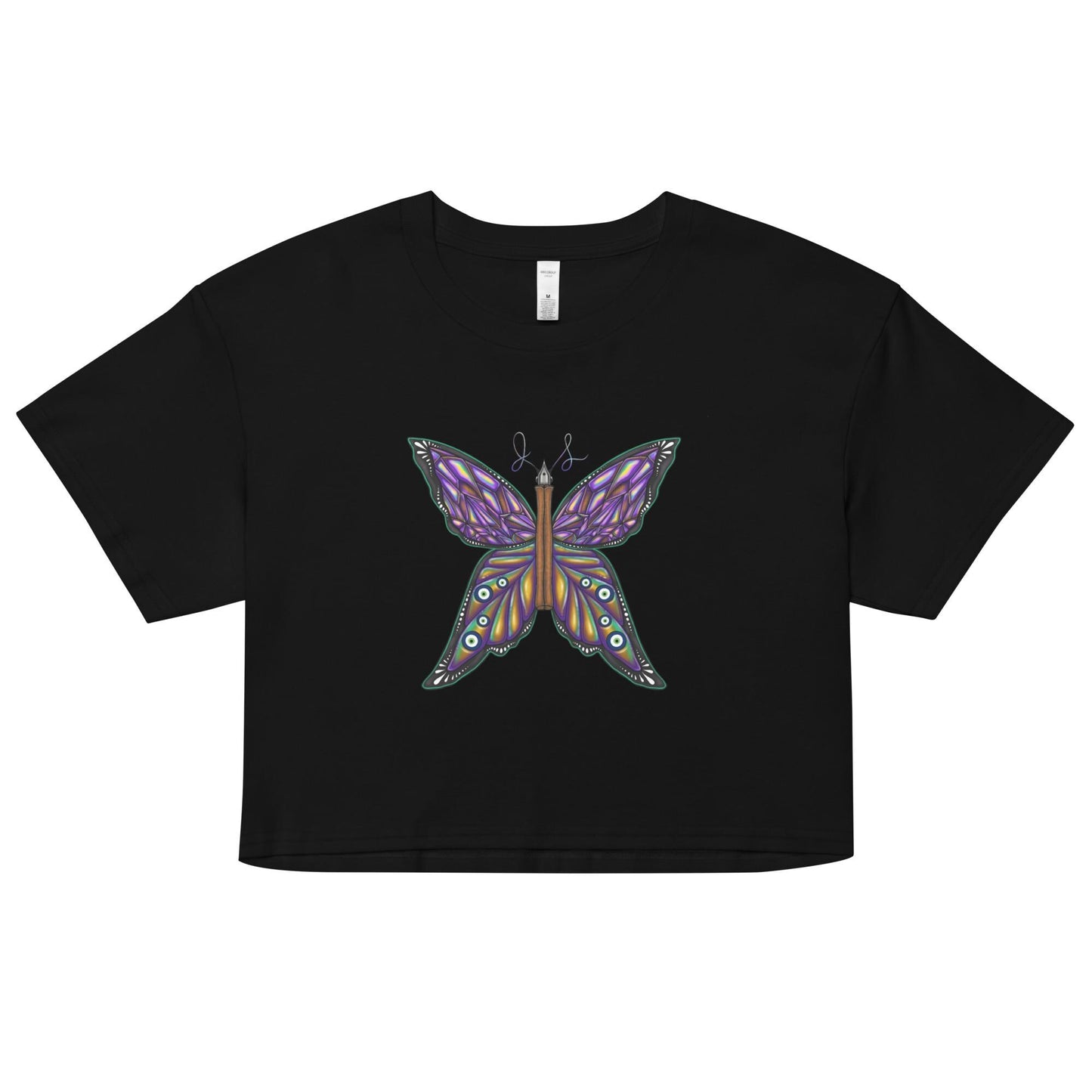 butterfly crop top // Jessa Leigh Poetry