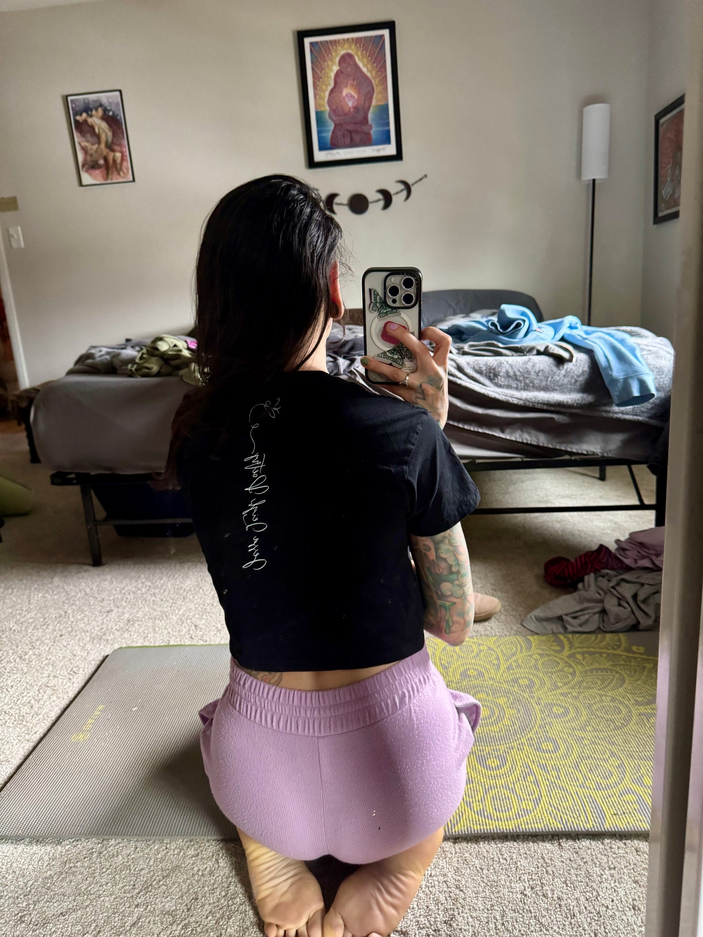 butterfly crop top // Jessa Leigh Poetry