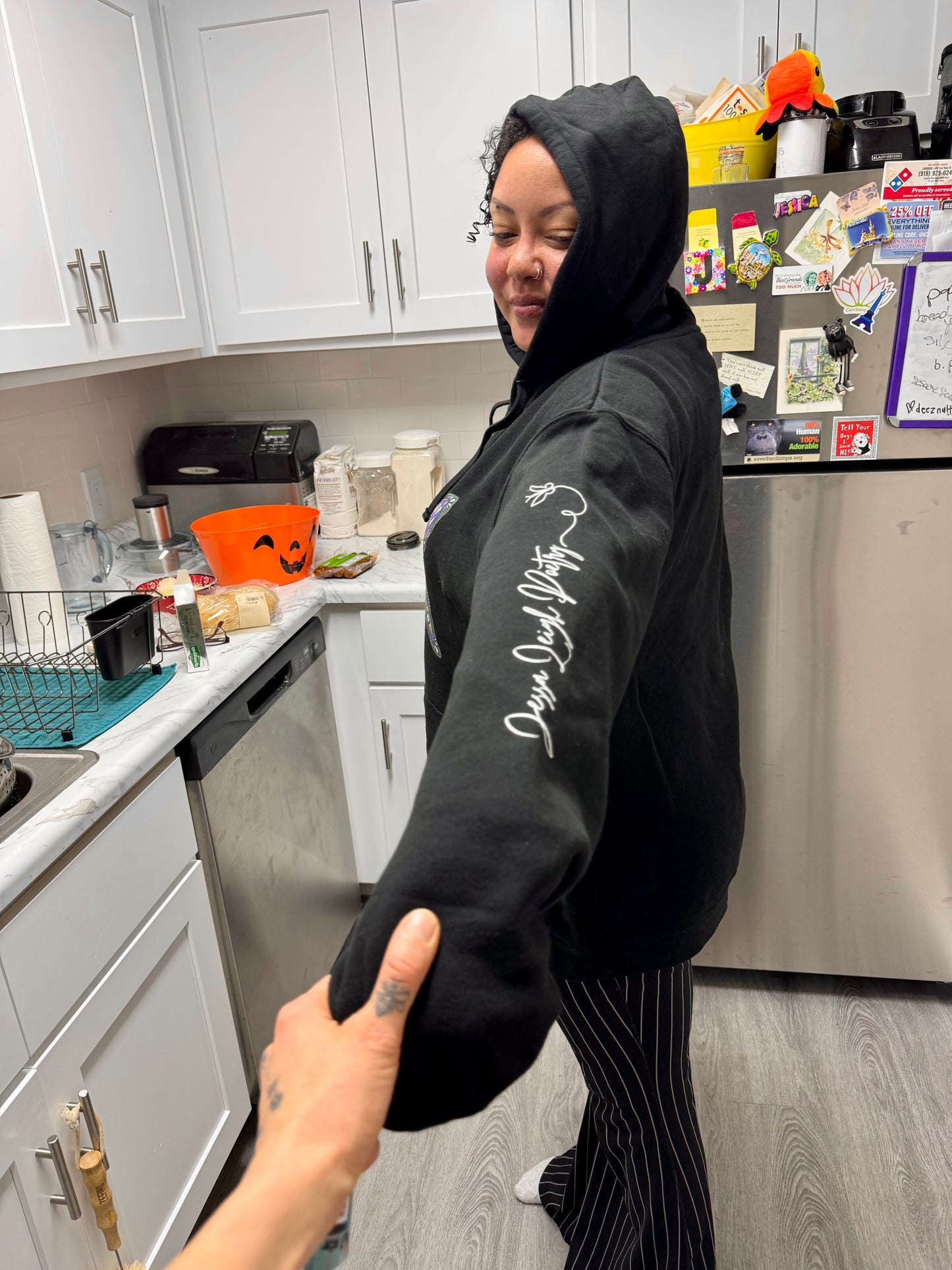 butterfly all gender midweight hoodie // Jessa Leigh Poetry